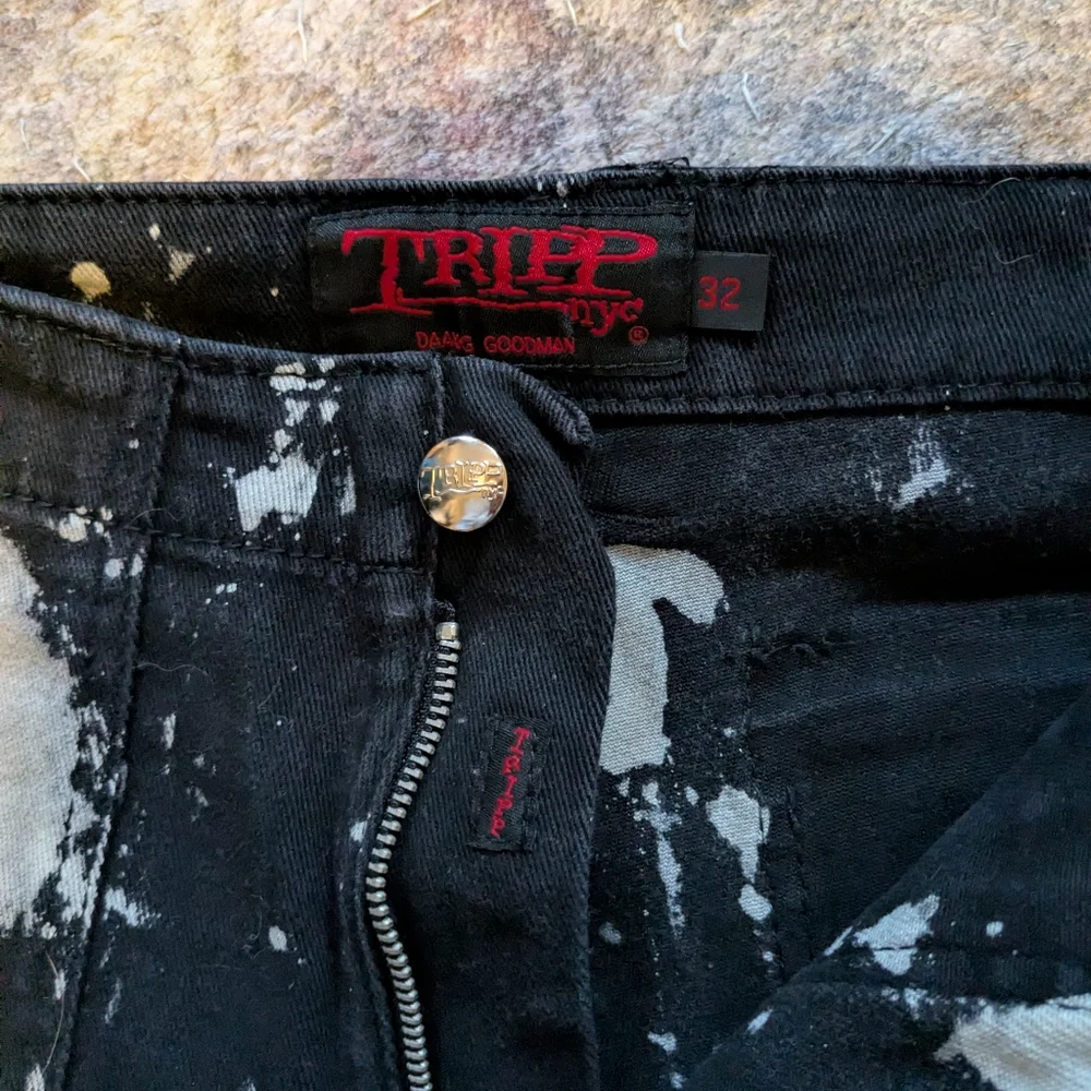 Tripp NYC Splatter Pants Rare - Picture 3 of 3